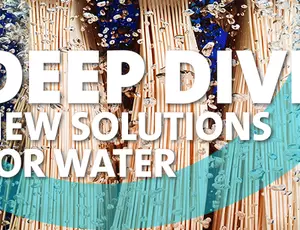 Filtration membranes immersed in water