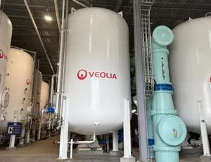 PFAS treatment plant in Stanton, Delaware, U.S.